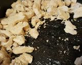 A picture of step 1 of White chicken burrito casserole.