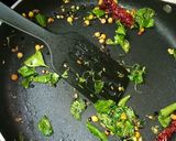 A picture of step 6 of The 4-Leaves South Indian Rice with salad.
