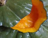 Foto del paso 1 de la receta: Zapallo relleno tipo fondue con espinaca y panceta 🥬🥓