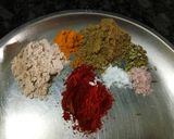A picture of step 2 of #tiffinbox# masala bharwa bhindi.