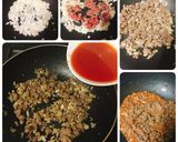 Hình bước làm 3 của món Spaghetti bò bằm