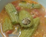Hình bước làm 6 của món Canh mướp đắng giải nhiệt mùa hè