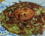 Foto del paso 5 de la receta: Omelette de tomate, cebolla y queso