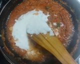 A picture of step 5 of Achary masala ladyfingers potato.
