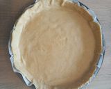 Une image de l'étape 1 de Quiche haricots verts poulet pané.