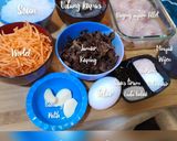Foto langkah ke 1 dari resep Sup Bakso Lohua (Sup Bakso Rambutan/Bakso Ayam Udang Serabut).