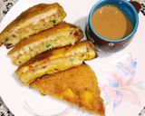 A picture of step 5 of Crispy Bread Pakoda.