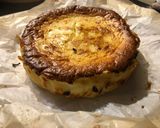 A picture of step 7 of Burnt Basque Cheesecake.