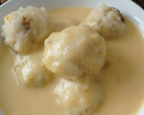 Foto del paso 15 de la receta: Knödel albóndigas de patatas rellenas con lentejas cocidas en Agua de Mar