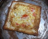 Foto langkah ke 6 dari resep Roti Tawar Telur Tomat.