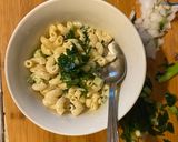 A picture of step 5 of Macaroni salad 💚.