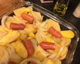 Foto del paso 3 de la receta: Papas chorizas al horno fácil
