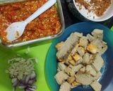 Foto langkah ke 1 dari resep Ulukutek oncom leunce pedas.