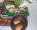 Foto langkah ke 1 dari resep Brownies kukus anti gagal.