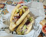 Foto del paso 4 de la receta: Arepa de aguacate y ventresca de atún