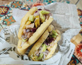 Foto del paso 4 de la receta: Arepa de aguacate y ventresca de atún