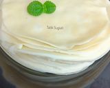 Foto langkah ke 4 dari resep Kulit Risol lentur, tidak lengket & tidak mudah sobek.
