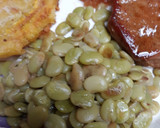 A picture of step 2 of Lima Beans and Shallots.