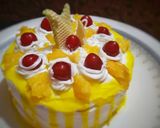 A picture of step 6 of Pineapple cake.