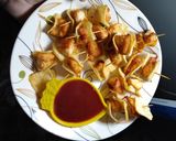 A picture of step 10 of Butter Fly chicken bites.