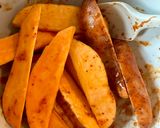 A picture of step 1 of Gjelina’s Roasted Yams.