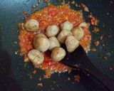 Foto langkah ke 4 dari resep Bakso Sambal Bawang.
