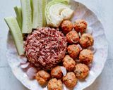 รูปขั้นตอนการทำที่ 7 ของ ลาบอกไก่ สูตรคลีน (หม้อทอดไร้น้ำมัน)