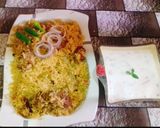 A picture of step 5 of Mutton yakhni plao.