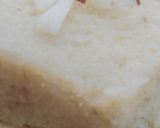 A picture of step 4 of Ccoconut barfi.