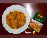 A picture of step 7 of Bombay Biryani.
