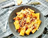 Foto del paso 8 de la receta: Rigatoni con carne picada sabor chorizo en salsa de tomate