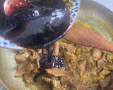 Gambar langkah 3 resipi Daging Goreng Belengas.