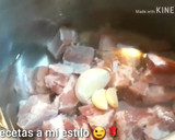 Foto del paso 1 de la receta: Carne de puerco en salsa roja