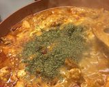A picture of step 4 of Chili Chicken Rice Casserole.
