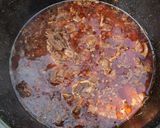 Parázson szelídített szarvaspörkölt 🫎🍷🫎🍷 recept fázis 6 fotója