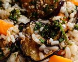 Foto del paso 2 de la receta: ARROZ A LA PROVENZAL🍆🌿Con Uchuvas...!