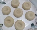 A picture of step 3 of Nan khatai without oven 👌.