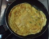 Foto langkah ke 3 dari resep Telur Dadar Kecap.