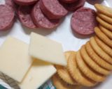 A picture of step 2 of Bologna, Cheese, and Crackers, Anyone?.