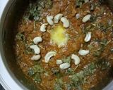 A picture of step 8 of Pav bhaji.