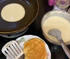 Hình ảnh bước 8 Bánh Nướng Chảo Pancake Siêu Dễ (Không Cần Lò Nướng, Không Máy Đánh Trứng, Không Phới)