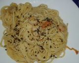 Foto del paso 8 de la receta: Spaguettis con gambas y algas