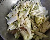 A picture of step 2 of BOTTLE GOURD WITH BORI # GA 4 #WEEK 21 puzzle bottle gourd.