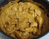 A picture of step 6 of Chicken Changezi.
