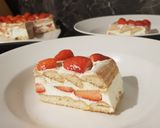 Une image de l'étape 9 de 15• Charlotte aux fraises Design Fraisier.