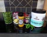 A picture of step 1 of Aromatic Curry Paste.