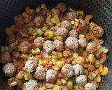 عکس مرحله 3 از دستور خورشت کرفس با کوفته قلقلی 🌸