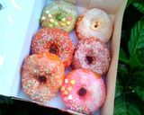 A picture of step 1 of Doughnut Glazing.