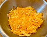 Une image de l'étape 1 de Rösti de courge butternut.