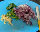 A picture of step 1 of Sweet Corn Poriyal.